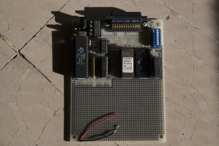 a z8 microcontroller dev board by a defunct (?) company